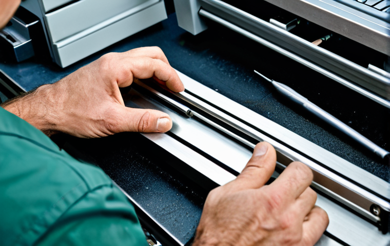 기계가공 이직 후 느낀 점 - Collaborative Machining Floor**

"A brightly lit, bustling machine shop floor, several machinists co...