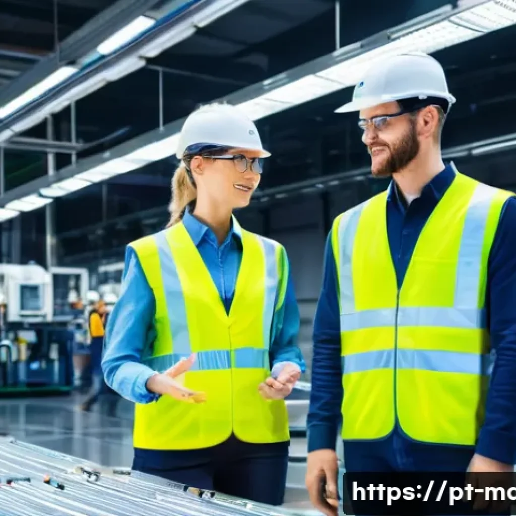 기계가공 업무 스케줄 관리법 - **Prompt 1: The Integrated Smart Factory Floor**
    A vibrant and modern factory floor scene, showc...